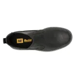 Bota Chelsea Caterpillar Colorado 2.0 de nobuk envejecido color negro, con forro 100% reciclado, plantilla de espuma EVA, suela de goma y construcción Strobel.