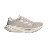 Championes de running Adidas Supernova Prima color beige con detalles en blanco.