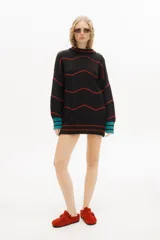 Slipper de gamuza color ladrillo con hebilla forrada y plantilla de cuero.