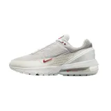 Championes Nike Air Max Pulse color blanco con detalles en rojo.