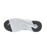 Championes Puma Comet 2 Alt Beta unisex, color gris oscuro con logo blanco y suela blanca.