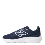 Championes de running New Balance Course 413, color azul marino con logo blanco.