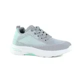 Championes deportivos American Sport Nova, color rosa y blanco, con capellada de tejido de punto y cordones blancos.
