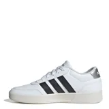 Championes Adidas Breaknet 3.0 blancos con las tres tiras laterales en negro.