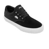 Championes Etnies Singleton Vulc XLT color azul marino con logo de la marca en el lateral y suela blanca.