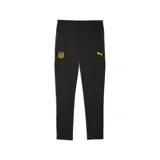 Pantalón deportivo negro con logo del Club Atlético Peñarol bordado en amarillo.