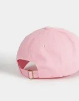 Gorra rosa con bordado frontal que dice "Michigan 1976 Original" y hebilla metálica ajustable en la parte trasera.