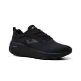 Zapatillas deportivas Joma Minerva Lady 2521, color negro, para mujer. Confeccionadas en piel sintética con perforaciones VTS para mejorar la transpiración. Plantilla Memory Foam con base de EVA termoconformada. Suela de phylon EASY STEP.