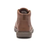 Bota de cuero color café, con cordones, tecnología NXT para control de olor, plantilla de espuma EVA, forro de malla de nylon y suela de goma.