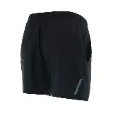 Short deportivo negro de running Topper Zeal II, con cintura elástica y logo estampado en la pierna.