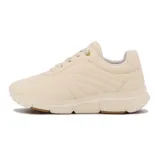 Zapatillas Comfortflex color beige con cordones y suela chunky.