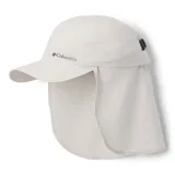 Gorro unisex Columbia Coolhead Zero II color beige, con protección solar FPS 50, tecnología de enfriamiento activada por el sudor y capa plegable para proteger el cuello.