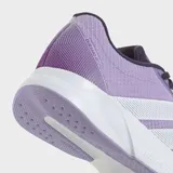 Championes de running Adidas Duramo RC2 color lila con detalles en blanco y violeta.