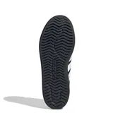 Championes Adidas Streettalk de mujer, color negro con detalles plateados y las tres tiras clásicas en los laterales.