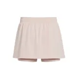 Pollera-short deportiva Fila Skort Flow III para mujer, color negro con detalles en blanco, de tejido técnico ligero y confortable, con cintura elástica y short interior.