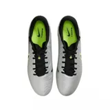 Championes de fútbol Nike Tiempo Legend 10 Academy, color azul con detalles en blanco y negro.