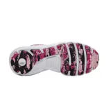 Championes Under Armour Charged Assert 9 Marble de mujer, color rosa con logo blanco. Diseñados para running, con amortiguación Charged Cushioning y capellada de malla.