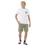 Bermuda de hombre color verde, marca Rip Curl, modelo Classic Surf Chino.