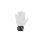 Guantes de fútbol Nike Goalkeeper Match para adulto, color negro con logo blanco. Acolchados y con superficie lisa para mejor agarre en condiciones secas y mojadas.