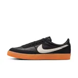 Championes Nike Killshot 2 Leather de hombre, color negro con logo blanco y suela color caramelo.