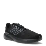 Championes de running New Balance 413, color negro con logo gris en el lateral.