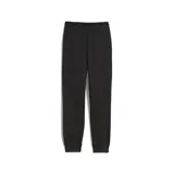 Pantalón de jogging negro de Puma, con logo Puma Athletics estampado en blanco en el muslo izquierdo.