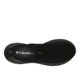 Zapatillas Columbia Terrastride SLR negras, tipo slip-on, con capellada de punto, plantilla Techlite Eco moldeada y suela Omni-Grip LT con microhendiduras.