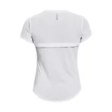 Remera deportiva Under Armour Streaker de mujer, color azul con logo en el ruedo.