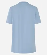 Remera celeste de algodón con estampado de Stitch en color azul.