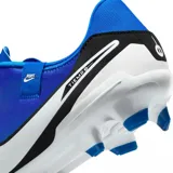 Championes de fútbol Nike Tiempo Legend 10 Academy, color azul con detalles en blanco y negro.