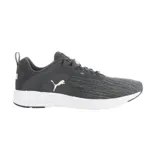 Championes Puma Comet 2 Alt Beta unisex, color gris oscuro con logo blanco y suela blanca.