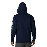 Buzo Columbia de hombre con capucha y cierre completo. Confeccionado en suave mezcla de algodón. Logotipos en el pecho y la manga.
