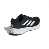 Championes de running Adidas Response, color negro con detalles en blanco.