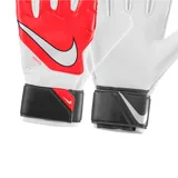 Guantes de fútbol Nike Goalkeeper Match para adulto, color negro con logo blanco.