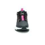 Championes Caterpillar Colorado color negro con detalles en rosa. Capellada de cuero y nylon, forro de malla de nylon suave y transpirable, plantilla de espuma acolchada, entresuela de EVA duradera y liviana, suela de goma duradera y con gran tracción.