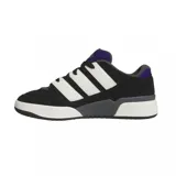 Championes Adidas Forum 2000, color negro con detalles en blanco y violeta.