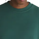 Buzo verde esmeralda de cuello redondo, corte clásico y logo de la marca en la parte inferior.