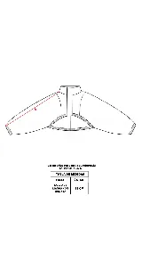 Campera cropped negra de tela técnica, con cuello alto, mangas murciélago y cierre frontal al tono.