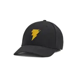 Gorro negro con logo de Project Rock bordado en blanco en el frente.
