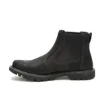 Bota Chelsea Caterpillar Colorado 2.0 de nobuk envejecido color negro, con forro 100% reciclado, plantilla de espuma EVA, suela de goma y construcción Strobel.