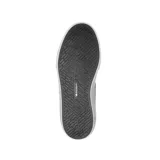 Championes de skate Etnies Joslin Vulc, color negro con detalles en blanco y suela de goma color caramelo.