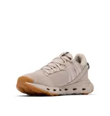 Zapatillas Columbia Terrastride Aro color beige con suela marrón. Capellada de malla con cinchas dinámicas y cordones. Entresuela Techlite Eco moldeada y suela Omni-Grip LT con microhendiduras.