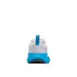 Zapatillas de senderismo impermeables Columbia Konos TRS Outdry para hombre, color verde oscuro con detalles en naranja.