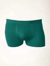 Boxer blanco de microfibra sin costuras, confeccionado en poliamida y elastano.