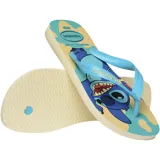 Ojotas Havaianas con estampado de Stitch y diseño de la película Lilo & Stitch.