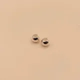 Aros de plata 925 trenzados.