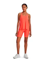 Calza corta de ciclismo Under Armour HeatGear® color naranja.