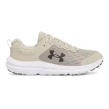 Championes Under Armour Charged Assert 10, color negro, ideales para running.