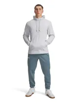 Pantalón de jogging Under Armour Armour Fleece para hombre, color azul grisáceo, con logo de la marca en blanco. Confeccionado en tejido Armour Fleece, ligero, cálido y elástico.