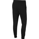Pantalón de jogging negro de corte ajustado, con cintura elástica y logo de Nike bordado en blanco en el muslo izquierdo.